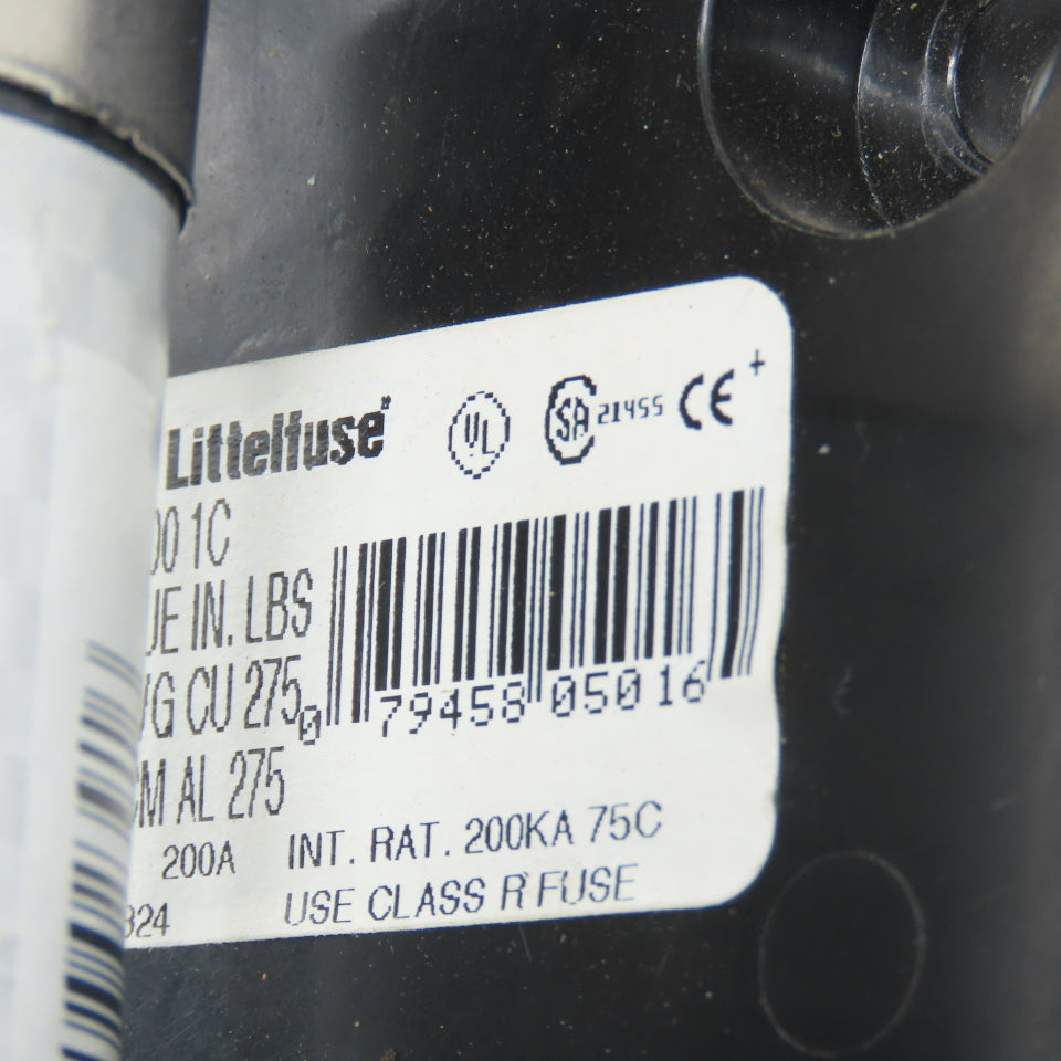 Littlefuse LR25200-1C 1 Pole 200A 250V Class R Fuse Holder (150A Fuse)