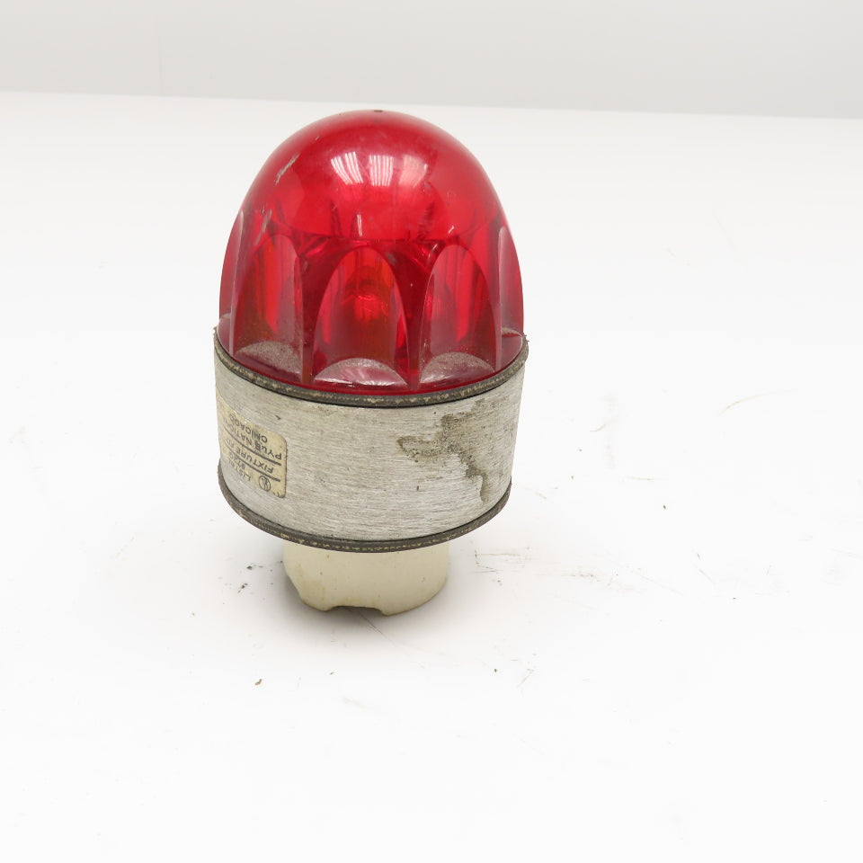 Pyle National 972G 75W 250V Plastic Lens Vintage Bullet Light