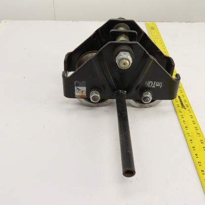 1 Ton Manual Ball Bearing Push/Pull Hoist Beam Trolley 2-3/4" To 6"