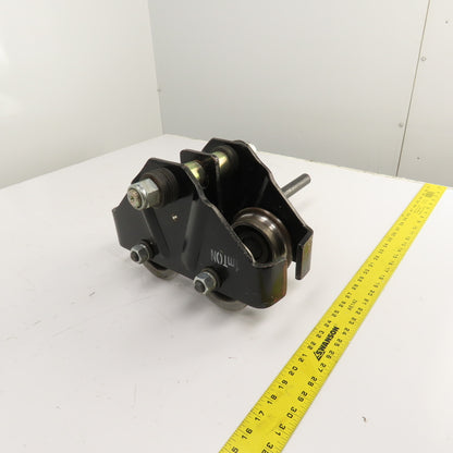 1 Ton Manual Ball Bearing Push/Pull Hoist Beam Trolley 2-3/4" To 6"