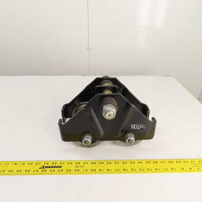 1 Ton Manual Ball Bearing Push/Pull Hoist Beam Trolley 2-3/4" To 6"