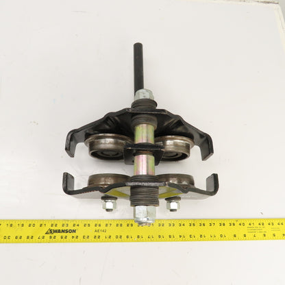 1 Ton Manual Ball Bearing Push/Pull Hoist Beam Trolley 2-3/4" To 6"