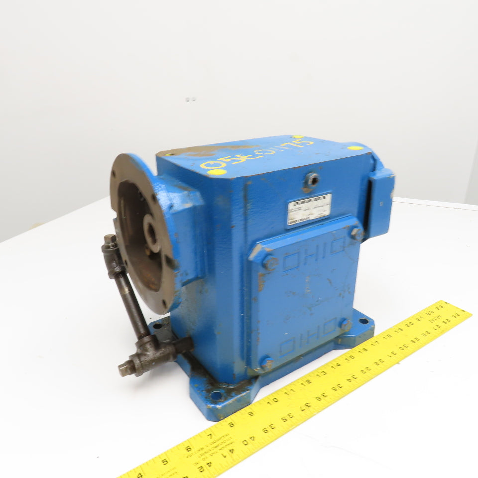 Ohio Gear MQ140 Uniline 2000 150-B9:1 Ratio 11.6RPM Output Left Hand Gearbox