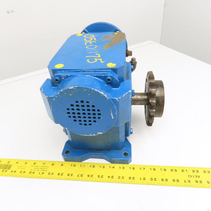 Ohio Gear MQ140 Uniline 2000 150-B9:1 Ratio 11.6RPM Output Left Hand Gearbox