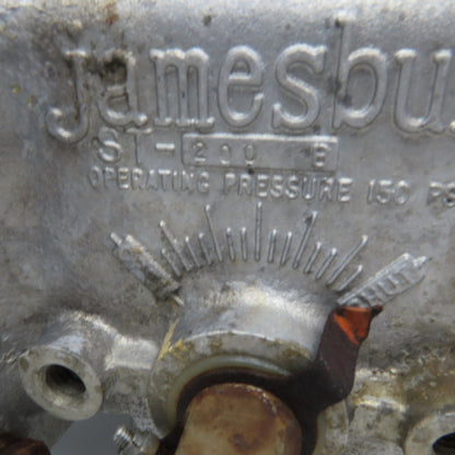 Jamesbury ST200 B 3" Stainless Steel Flange Mount Ball Valve Pneumatic Actuator