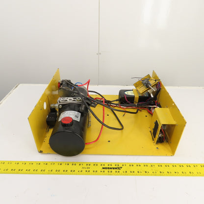 Vestil Vibo 058-16 12VDC Hydraulic Power Unit For Lift Tables 1.5L W/ Charger