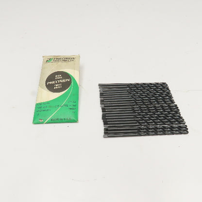 Precision 15/64" 118° Point Black Oxide Finish Twist Drill Bit Tang Lot of 21