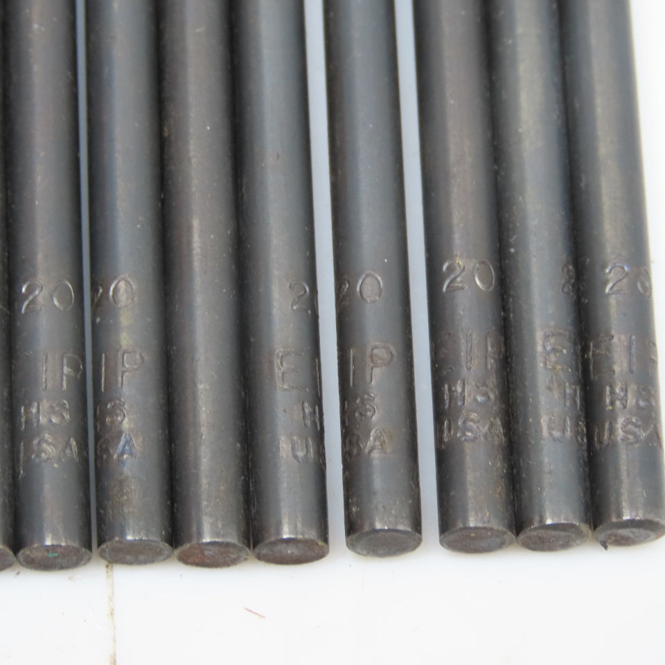 No. 20 2 Flute Parabolic Drill Bit 9" OAL 140° Lot Of 20
