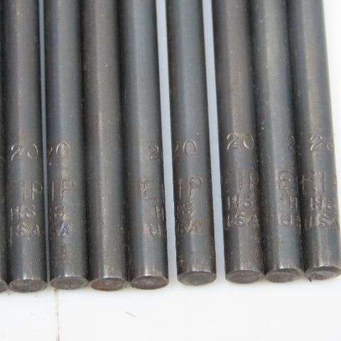 No. 20 2 Flute Parabolic Drill Bit 9" OAL 140° Lot Of 20
