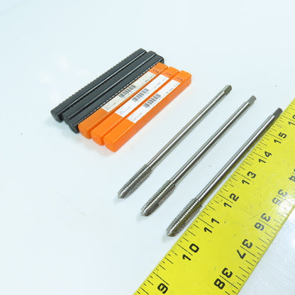 Hertel 87152187 Extension Tap 3/8-16 3 Flute Spiral Point 6" OAL HSS USA Lot/3