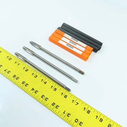 Hertel 87152187 Extension Tap 3/8-16 3 Flute Spiral Point 6" OAL HSS USA Lot/3