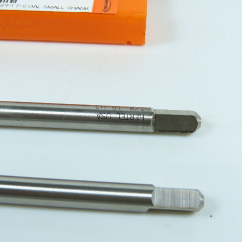 Hertel 87152187 Extension Tap 3/8-16 3 Flute Spiral Point 6" OAL HSS USA Lot/3