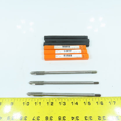 Hertel 87152187 Extension Tap 3/8-16 3 Flute Spiral Point 6" OAL HSS USA Lot/3
