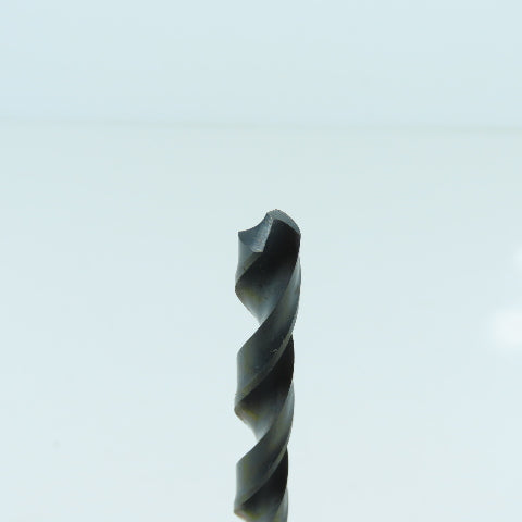 Hertel 89315832 27/64" x 10" Long 2 Flute Drill Bit HSS 118° Oxide Finish USA