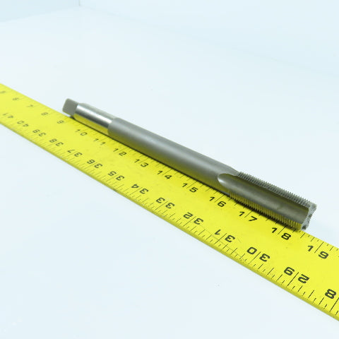 Tapco 15/16-16 UNS 4 Straight Flute Hand Tap 10" OAL 9/16" Shank USA