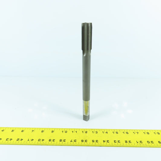 Tapco 15/16-16 UNS 4 Straight Flute Hand Tap 10" OAL 9/16" Shank USA