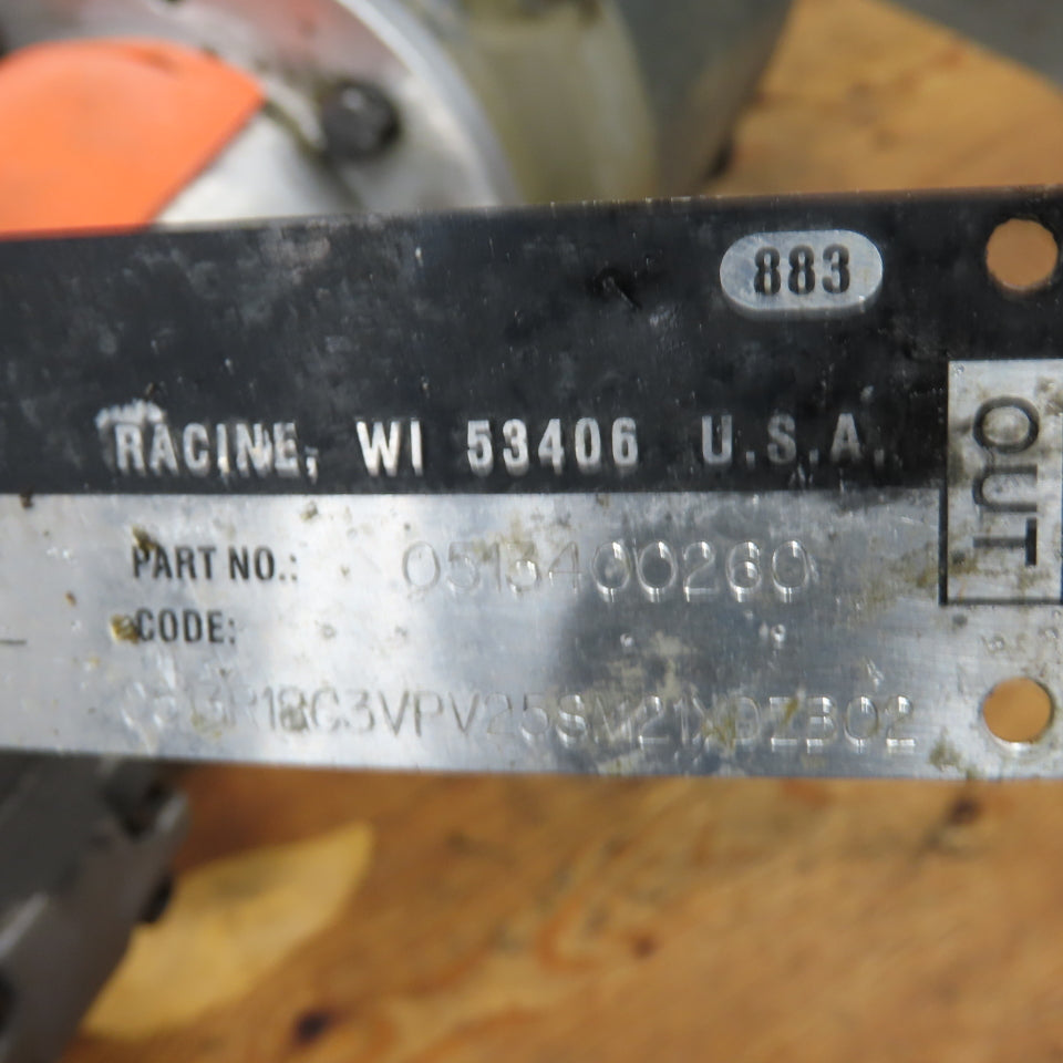 Bosch 0513400260 10Hp 230/460V 3Ph Variable Displacement Vane Pump