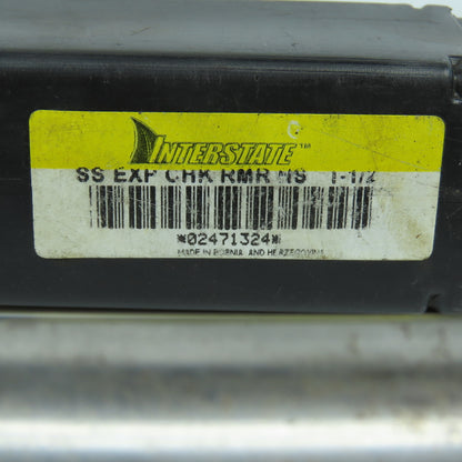 Interstate 02471324 1-1/2" Machine Expansion Reamer 10 Straight Flute HSS 12.5"L