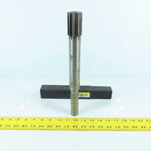 Interstate 02471324 1-1/2" Machine Expansion Reamer 10 Straight Flute HSS 12.5"L