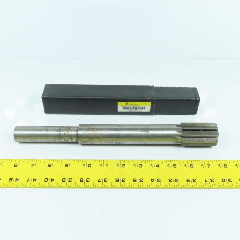 Interstate 02471324 1-1/2" Machine Expansion Reamer 10 Straight Flute HSS 12.5"L