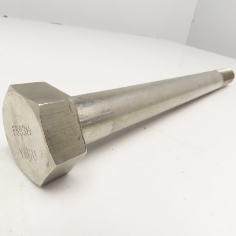 1"-8 x 12" F593H Stainless Steel Hex Head Bolt