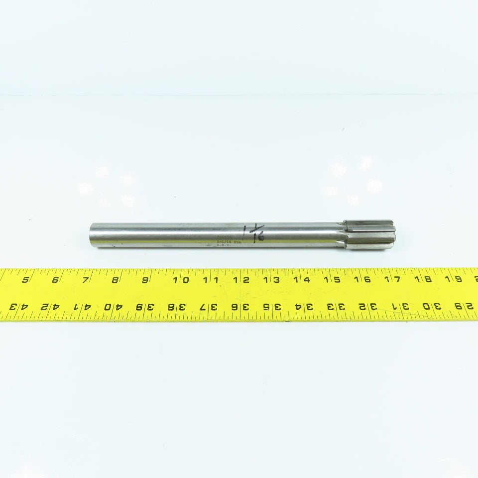 Rock River Tool 246534 1-1/16" Machine Expansion Reamer 8 Straight Flute HSS
