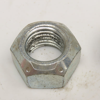 1"-8 Stover Grade C Hex Cone Lock Nut Zinc Lot Of 5