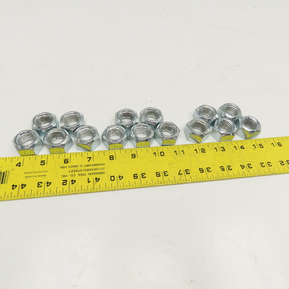 3/4"-10 Stover Grade C Hex Cone Lock Nut Zinc Lot Of 15