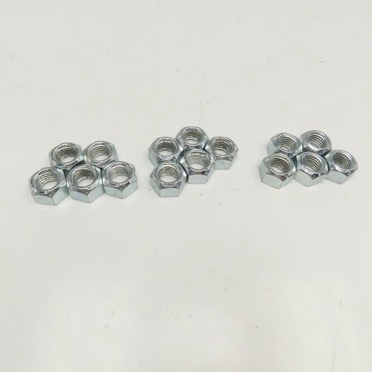 3/4"-10 Stover Grade C Hex Cone Lock Nut Zinc Lot Of 15