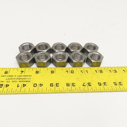 3/4"-10 Grade 5 Hex Nut Lot Of 10
