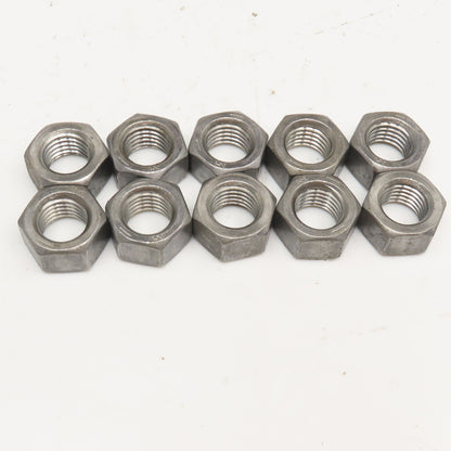 3/4"-10 Grade 5 Hex Nut Lot Of 10