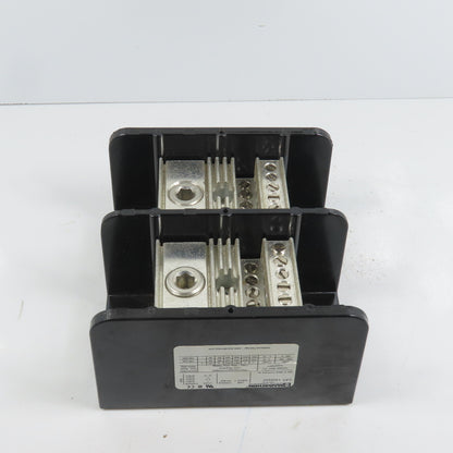Marathon 1452552 380A 600VAC Power Distribution Block 2 Main 24 Secondary