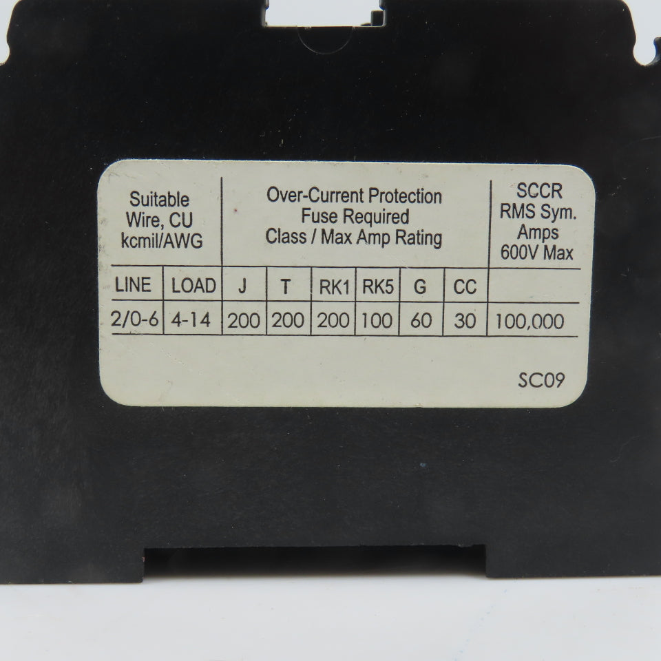 Marathon 1323570 175A 600VAC Power Distribution Block 3 Main 12 Secondary
