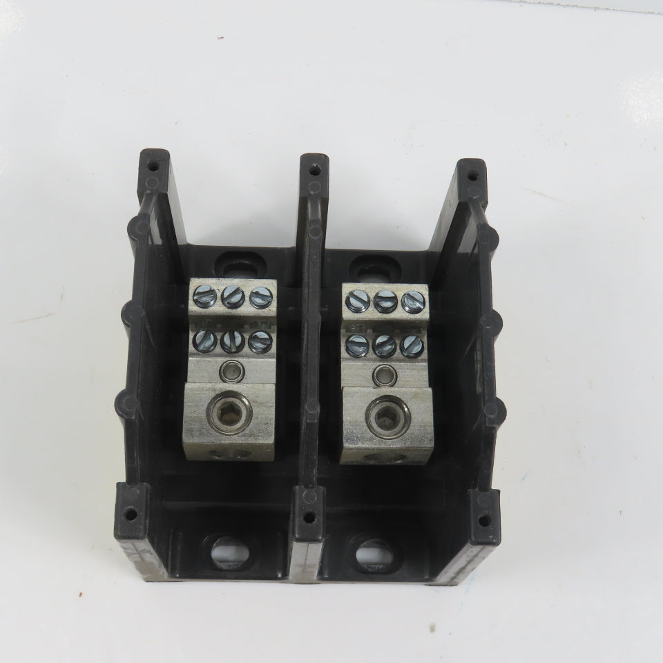 Bussmann 16321-2 175A 600VAC Power Distribution Block 2 Main 12 Secondary