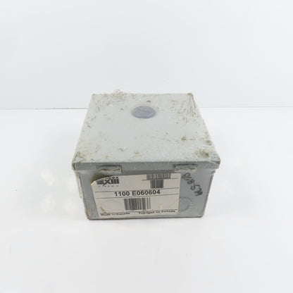 Eurobex 1100 E060604 6" x 6" x 4" Electrical Enclosure Junction Box NEW