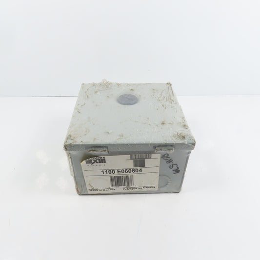 Eurobex 1100 E060604 6" x 6" x 4" Electrical Enclosure Junction Box NEW