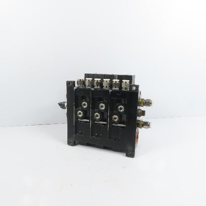 Parker F52VXBG023A 3 Pneumatic Directional Valve Bank & Manifold 120V Coil