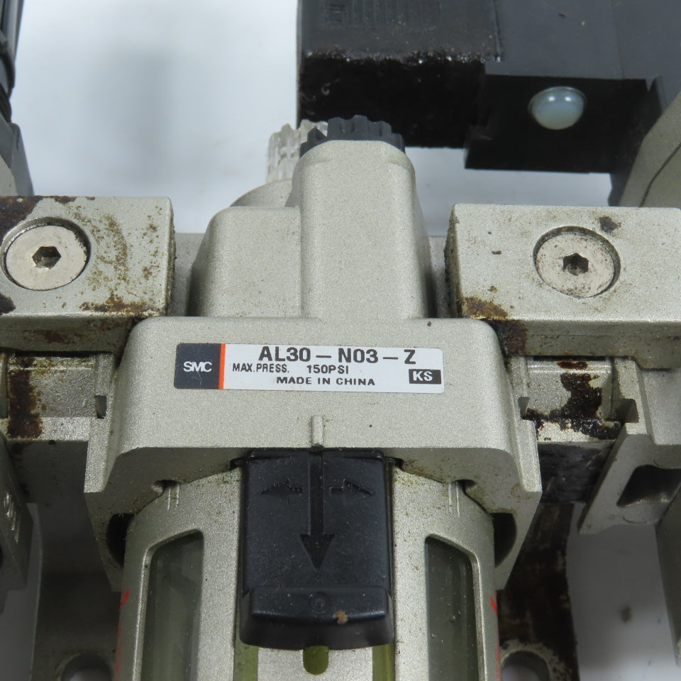 SMC AL30-N03-Z AW30-N03D-Z Filter Regulator Lubricator 150PSI NAV3000-N03-3DZ