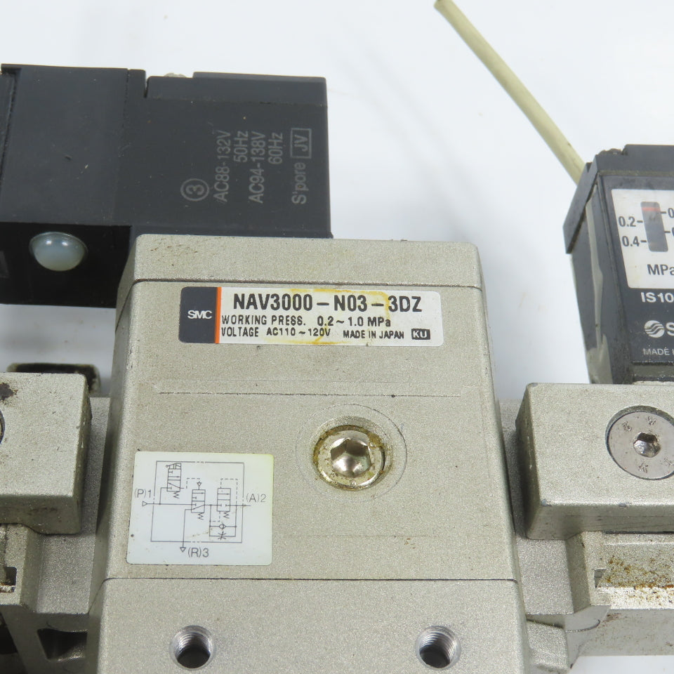 SMC AL30-N03-Z AW30-N03D-Z Filter Regulator Lubricator 150PSI NAV3000-N03-3DZ