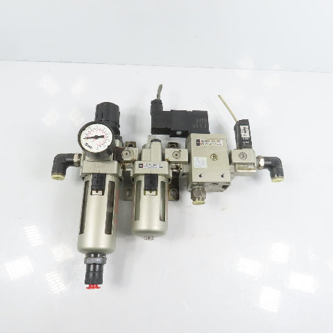 SMC AL30-N03-Z AW30-N03D-Z Filter Regulator Lubricator 150PSI NAV3000-N03-3DZ