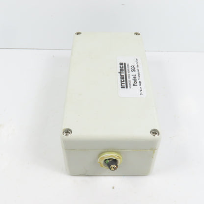 Interface Force Measurement SGA/A Strain Gage Transducer Amplifier 110-230VAC
