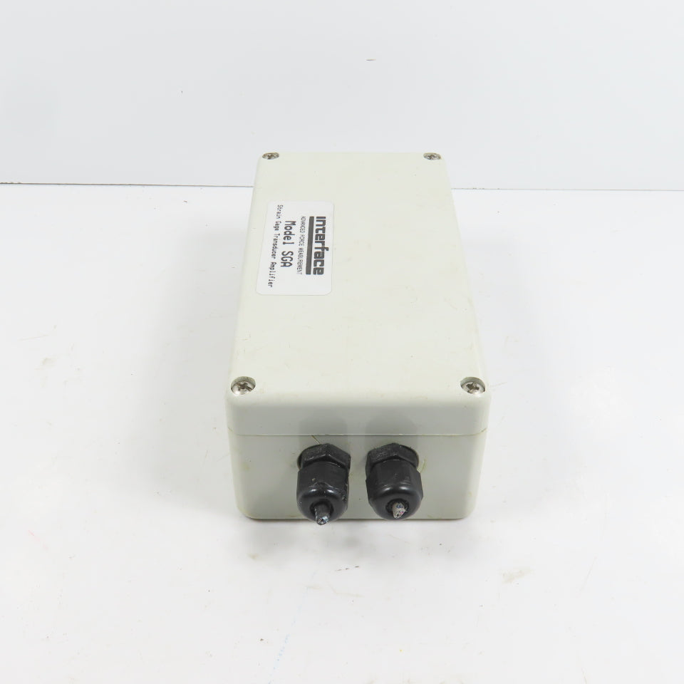 Interface Force Measurement SGA/A Strain Gage Transducer Amplifier 110-230VAC