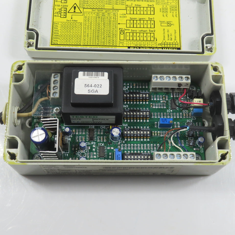 Interface Force Measurement SGA/A Strain Gage Transducer Amplifier 110-230VAC