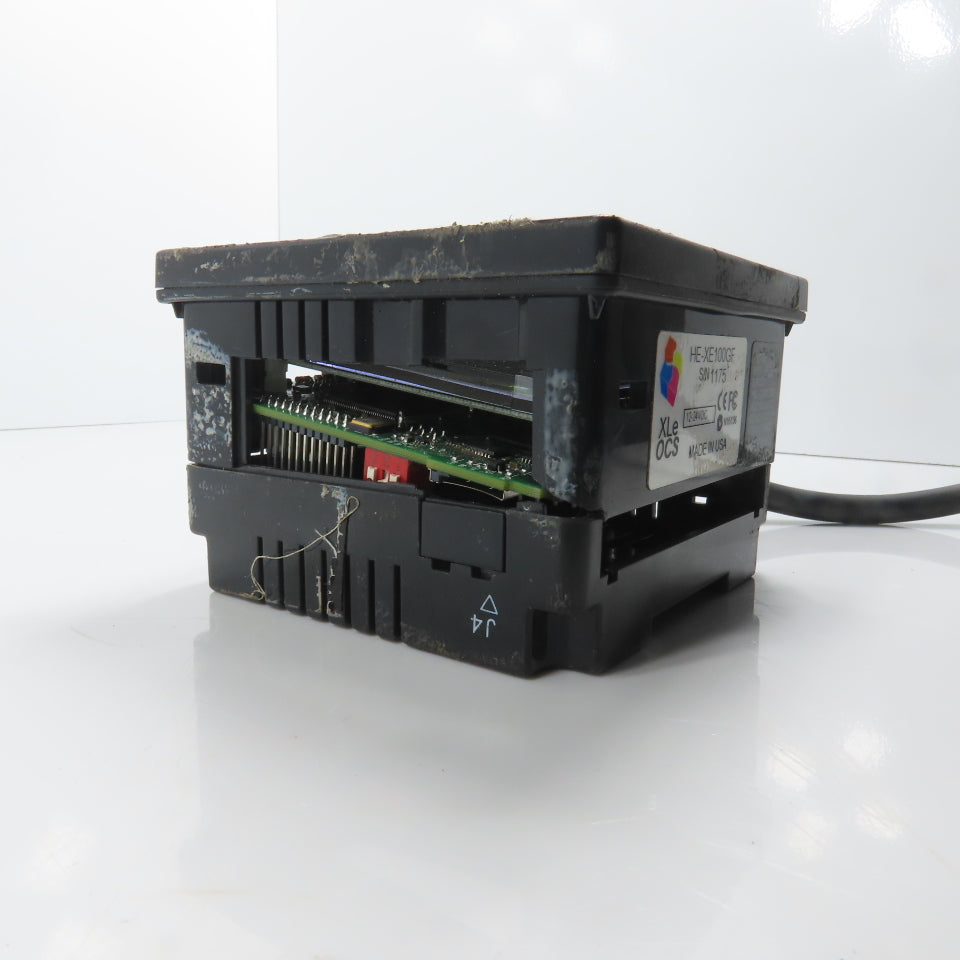 Horner HE-XE100GF Xle Interface 12-24VDC (BROKEN HOUSING) Good Display