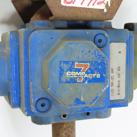 Compact II C20 SR-2C IMP 1/4 Turn Pneumatic Actuator W/Indicator