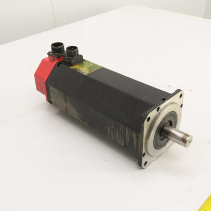 Fanuc A06B-0320-B506 AC Servo Motor 3000RPM 155V 200HZ 24mm Shaft W/ Pulsecoder
