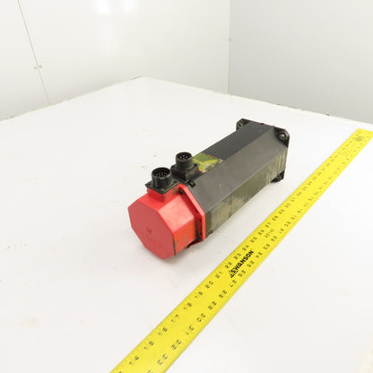 Fanuc A06B-0320-B506 AC Servo Motor 3000RPM 155V 200HZ 24mm Shaft W/ Pulsecoder