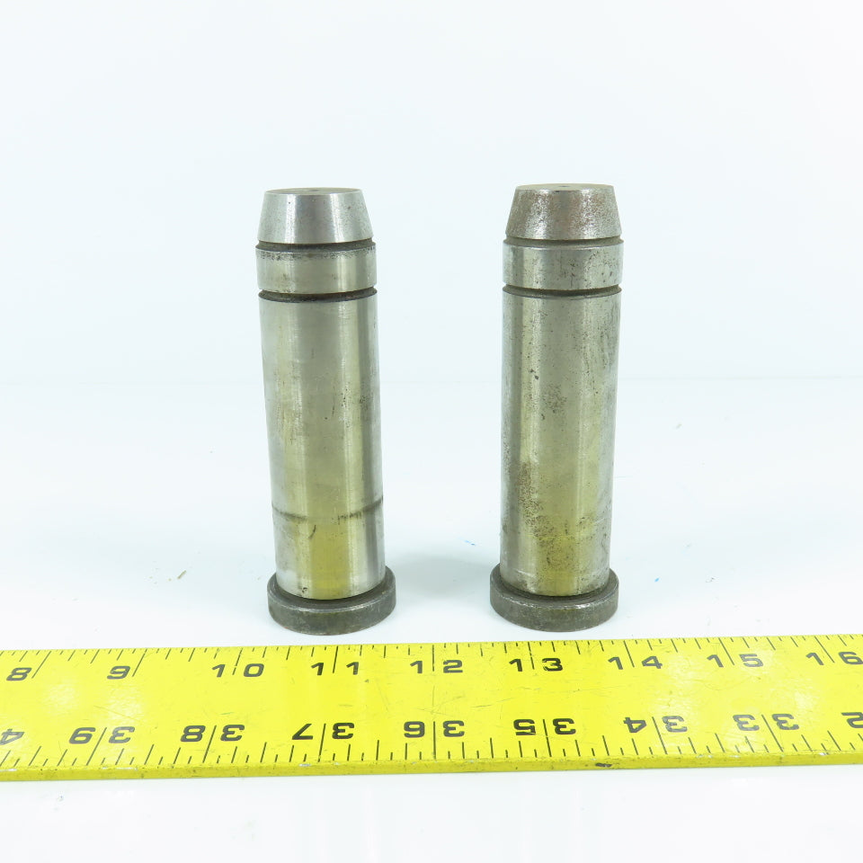 1.250" OD x 4-1/4" Long Hardened Steel Tapered End Clevis Pin 4-5/8" OAL Lot/2