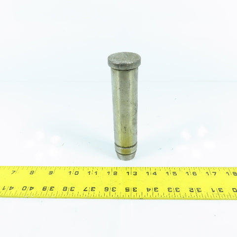 1.250" OD x 5-1/4" Long Hardened Steel Tapered End Clevis Die Pin 5-5/8" OAL