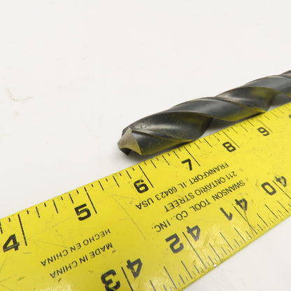 Precision Twist Drill 49/64" HSS 2 Flute Twist Drill MT2 Taper NOS